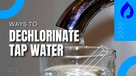 How to dechlorinate tap water. Things To Know About How to dechlorinate tap water. 